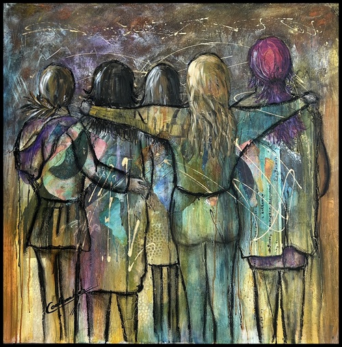 Les statues de MA liberté. 36x36