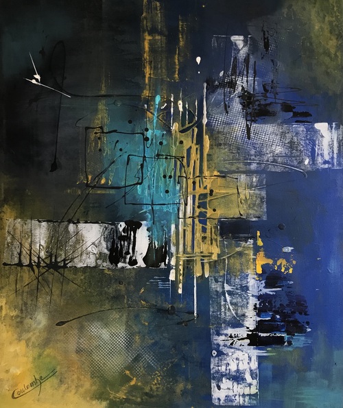 Entrecroisé  30 x 40