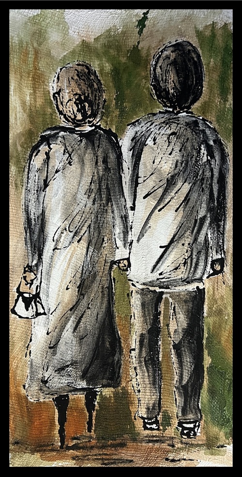 Balade amicale.  10x20
