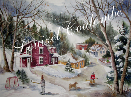 Litho 12 x 16 pouces $20.00