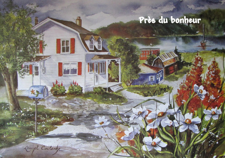 lithographie image seulement 14 x 20
 contour 2 pouces de bande blanche     40.00$
