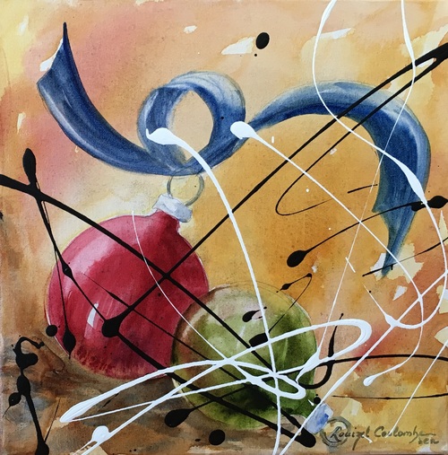 Le ruban bleu 12 x 12