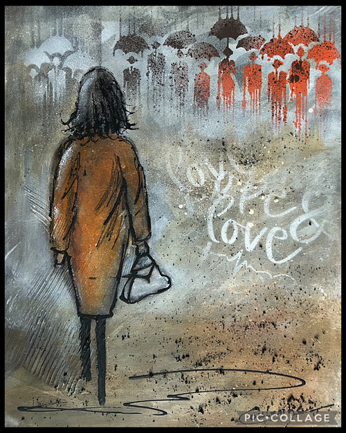 Il est où mon prince charmant.  20x16