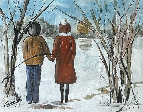 Il ne brille que pour nous deux.  24x30