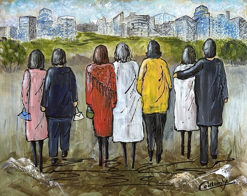 On y va ou on n’y va pas.  24x30