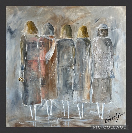 Mises belles pour la sortie du dimanche.  30x30