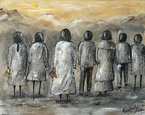 Ne jamais oublier que le soleil brille pour chacun de nous 24x30