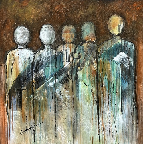 Les statues de MA liberté.   36x36