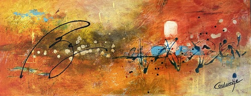 Un peu de bleu 12x24
