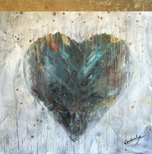 Mon cœur est à toi.    36x36