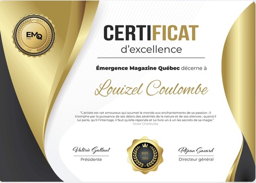 Certificat d’excellence reçu par EMQmedia en 2024