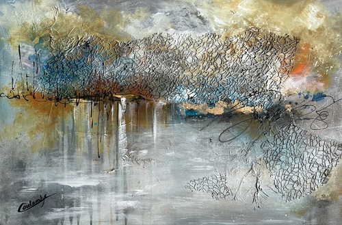 L’écho du silence.  24x36