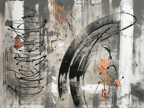 Une touche cuivrée 36 x 48
À la galerie 500 Richelieu