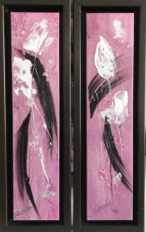 Duo rosé (2) 4 x 18