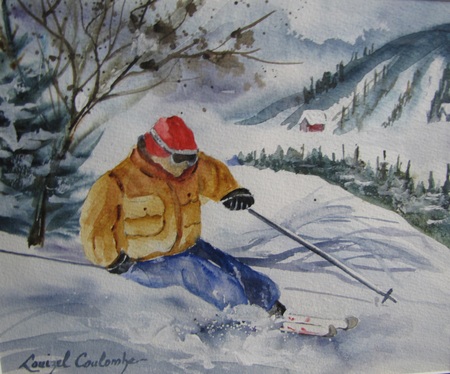 (Litho) une belle descente 20.00$
