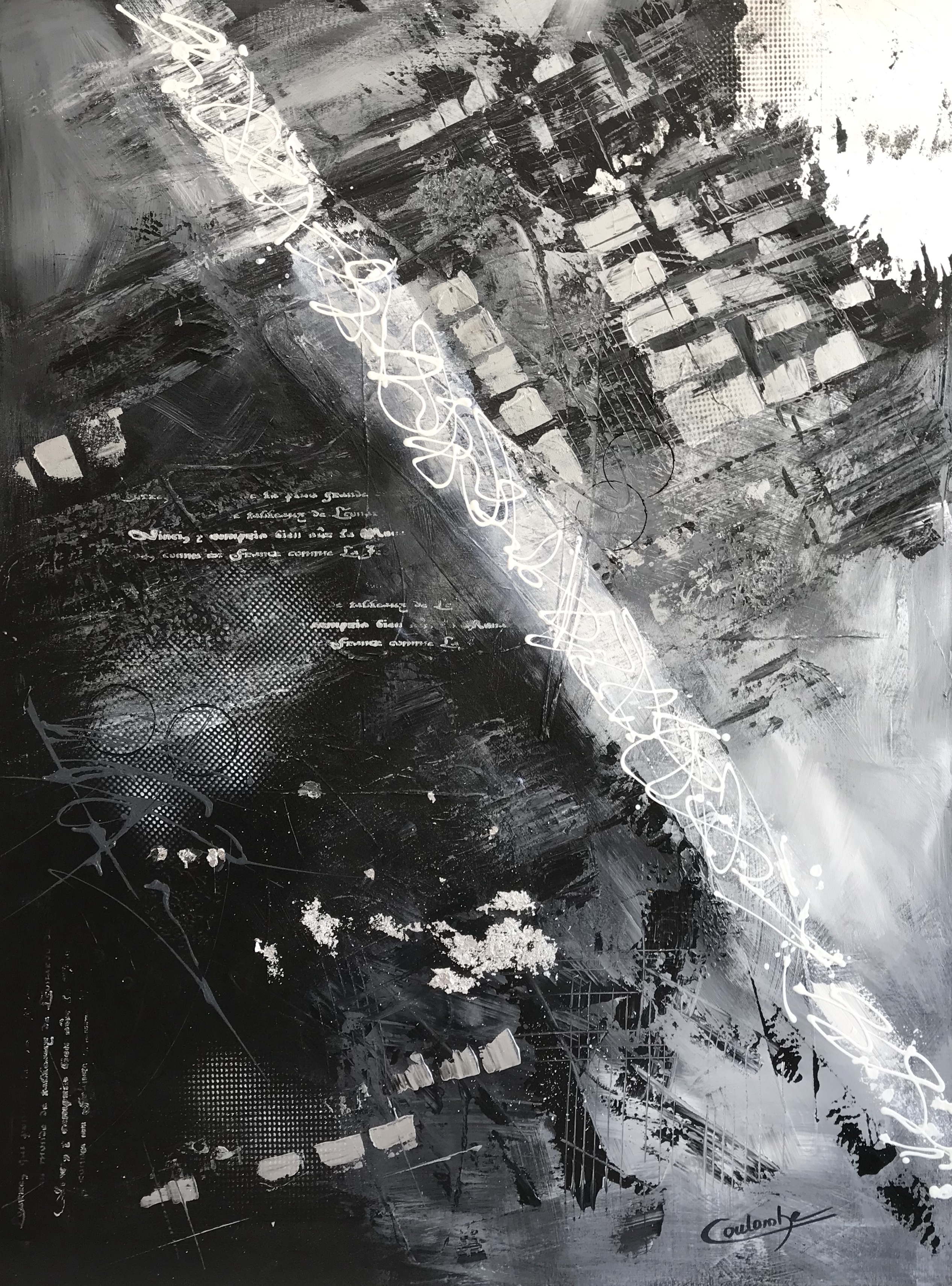 Vue d’en haut 36 x48